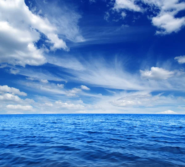 Blue Sea Water Surface Sky — Stock Photo, Image