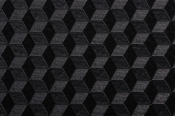 Absztrakt Geometriai Háttér Kockákkal Fekete — Stock Fotó
