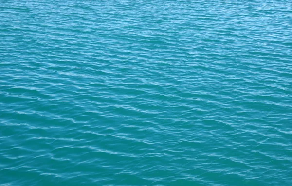 Blaue Meeresoberfläche Mit Wellen Hintergrund Wasser — Stockfoto