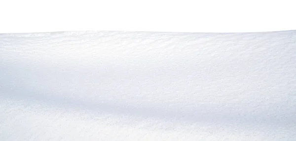 Schnee Isoliert Auf Weißem Hintergrund — Stockfoto