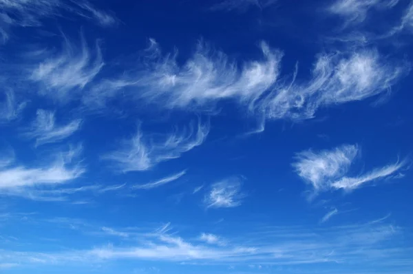 Fondo Cielo Azul Nubes Blancas — Foto de Stock