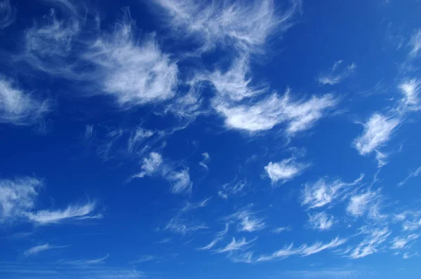 Achtergrond Van Blauwe Lucht Witte Wolken — Stockfoto