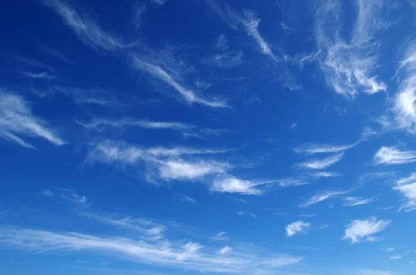 Fundo Céu Azul Nuvens Brancas — Fotografia de Stock