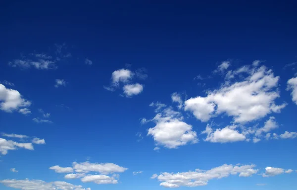 Hintergrund Von Blauem Himmel Und Weißen Wolken — Stockfoto