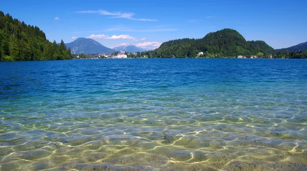 Озеро Блед Гори Словенія Європа — стокове фото