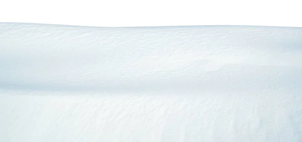 Sneeuw Geïsoleerd Witte Achtergrond — Stockfoto