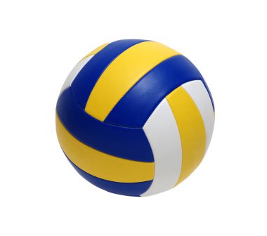 Beyaz Arkaplanda İzole edilmiş Voleybol Topu