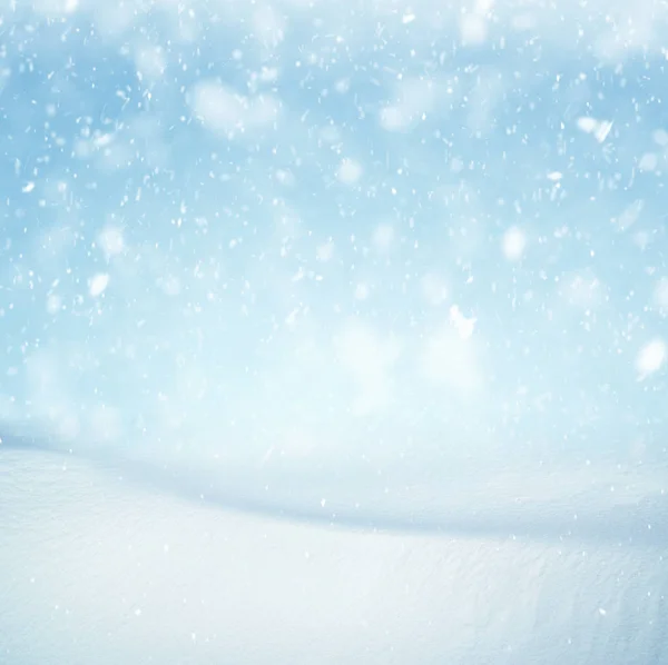 Χειμώνα Φόντο Χιονιού Πέφτουν Χειμερινό Τοπίο Αντίγραφο Χώρου — Φωτογραφία Αρχείου