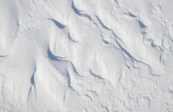 Hochwinkel Ansicht Der Schnee Textur Winterlicher Hintergrund — Stockfoto