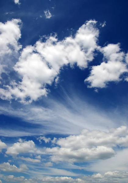Background Blue Sky White Clouds — Stock Photo, Image