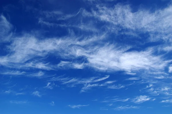 Fondo Cielo Azul Nubes Blancas —  Fotos de Stock