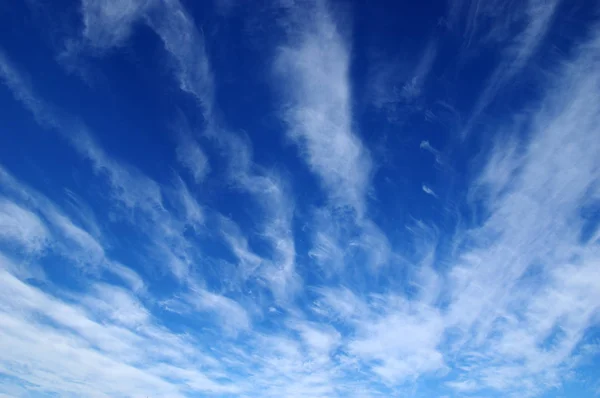 Fondo Cielo Azul Nubes Blancas —  Fotos de Stock