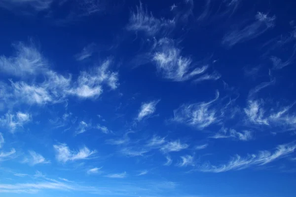 Achtergrond Van Blauwe Lucht Witte Wolken — Stockfoto