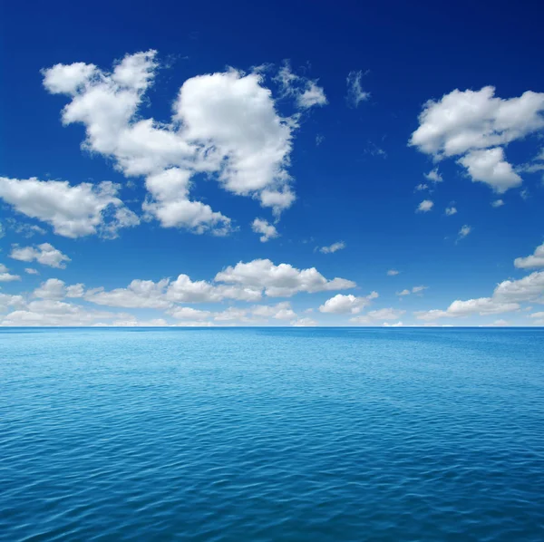 Blue Sea Water Surface Sky — Stock Photo, Image