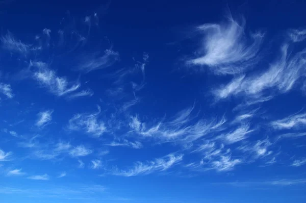 Fondo Cielo Azul Nubes Blancas —  Fotos de Stock