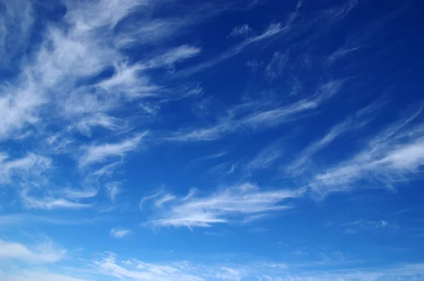 Fondo Cielo Azul Nubes Blancas —  Fotos de Stock