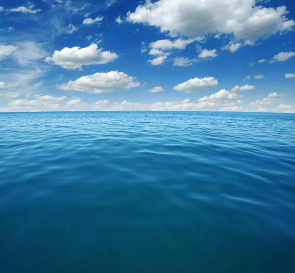 Blue Sea Water Surface Sky — Stock Photo, Image