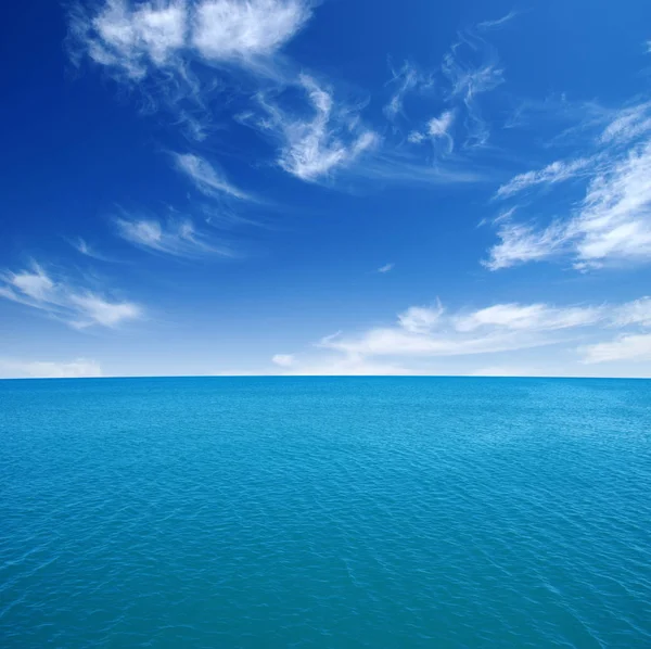 Blue sea water surface — Stock Photo, Image