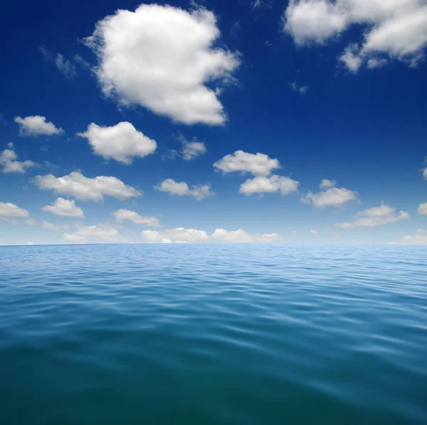 Blue sea water surface — Stock Photo, Image