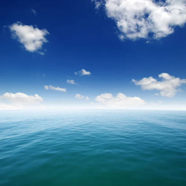 Blue sea water surface — Stock Photo, Image