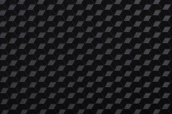 Fondo Geométrico Abstracto Con Cubos Negro — Foto de Stock