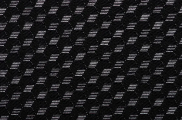 Fundo Geométrico Abstrato Com Cubos Preto — Fotografia de Stock