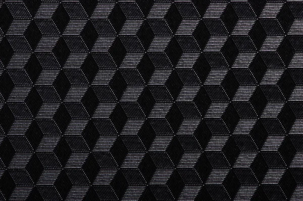 Absztrakt Geometriai Háttér Kockákkal Fekete — Stock Fotó