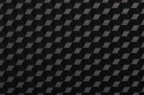 Αφηρημένο Γεωμετρικό Φόντο Κύβους Μαύρο — Φωτογραφία Αρχείου