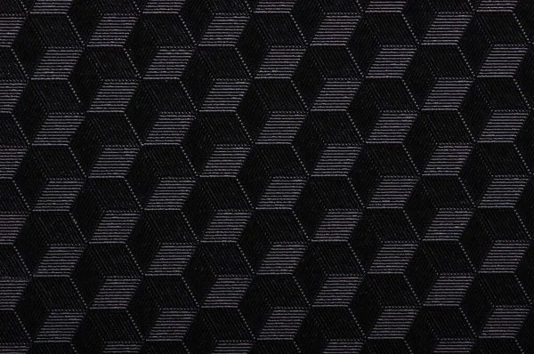 Fondo Geométrico Abstracto Con Cubos Negro — Foto de Stock