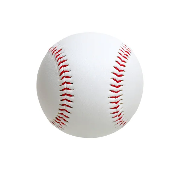 Бейсбол Изолирован Белом Фоне — стоковое фото
