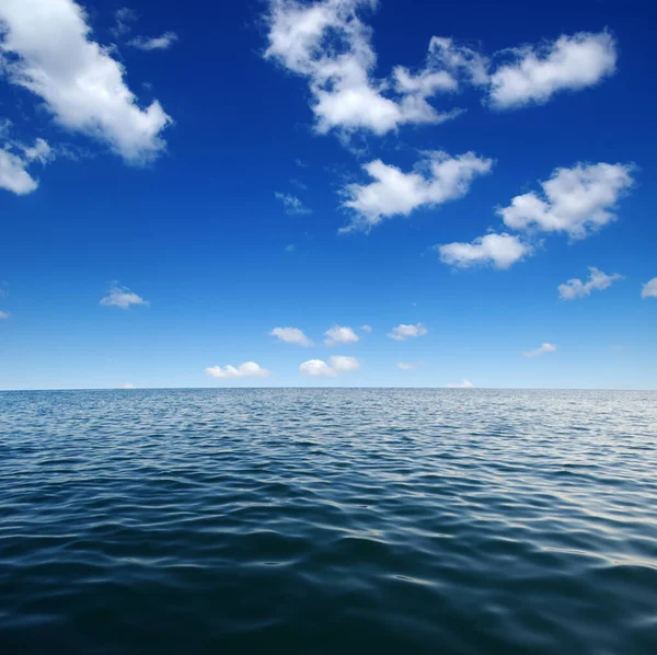 Blue Sea Water Surface Sky — Stock Photo, Image