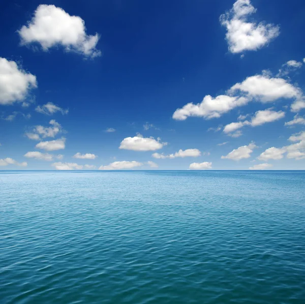 Blue Sea Water Surface Sky — Stock Photo, Image