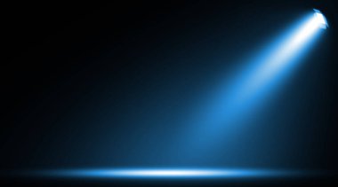  Spot ışığı. Sahne Aydınlatma. Işık Efekti.