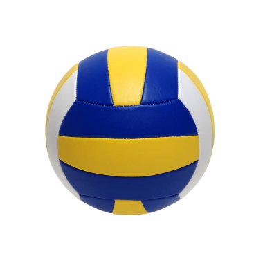 Beyaz Arkaplanda İzole edilmiş Voleybol Topu