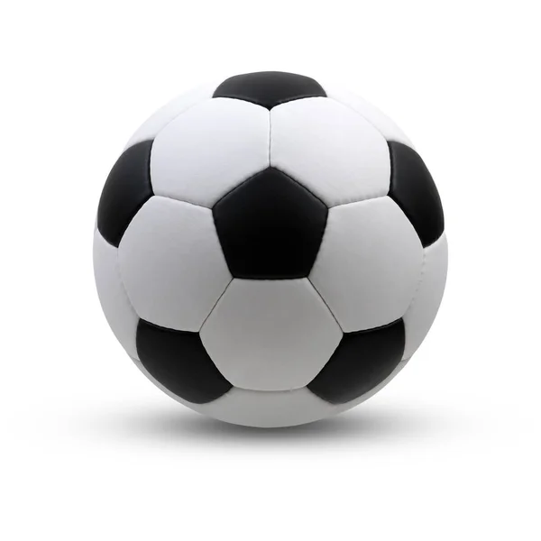 Soccer Ball Isolated White Background — Stock Photo, Image