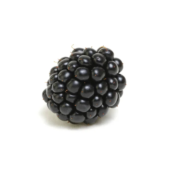 Blackberry Isolato Sfondo Bianco — Foto Stock