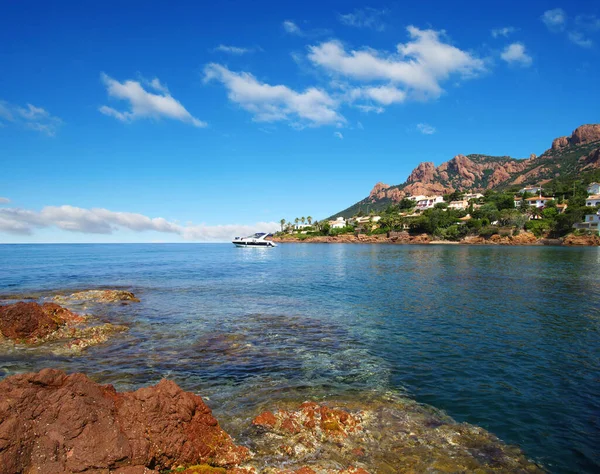 Landskap Havet Med Klippor — Stockfoto