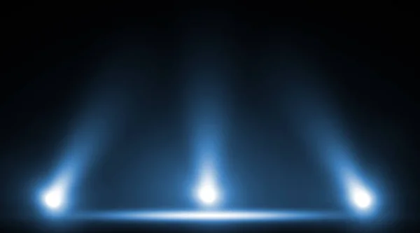 Spotlight Scenbelysning Ljuseffekt — Stockfoto