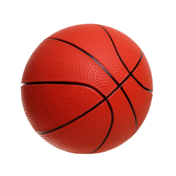 Basketball Spielzeug Isoliert Auf Weißem Hintergrund — Stockfoto