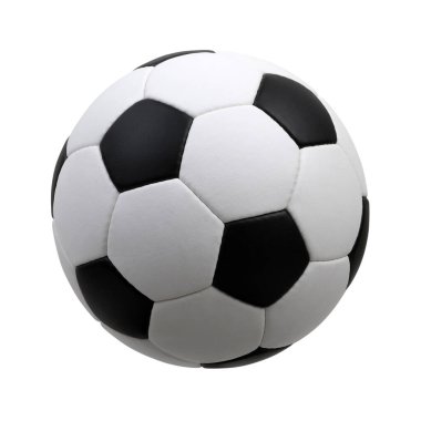 Futbol topu beyazda izole edildi