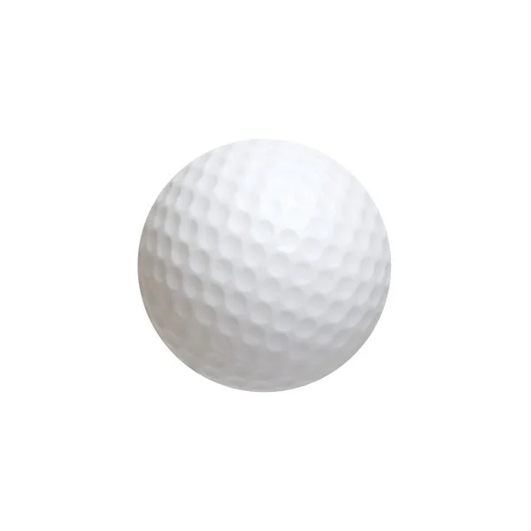 Bola Golfe Isolado Fundo Branco — Fotografia de Stock