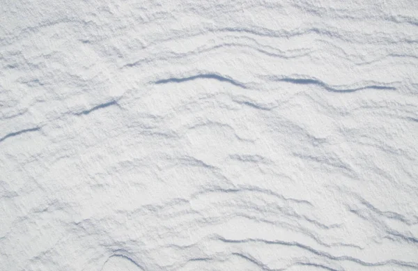 Hochwinkel Ansicht Der Schnee Textur Winterlicher Hintergrund — Stockfoto