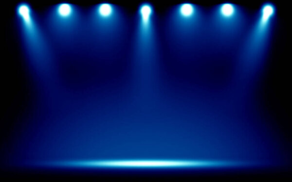Foco Iluminación Escena Efecto Luz — Foto de Stock