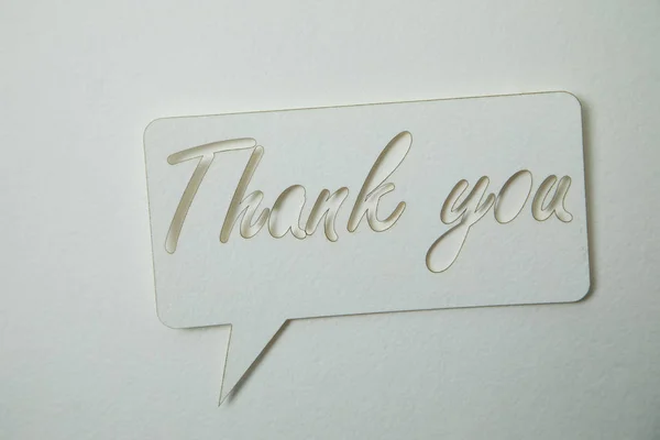 Thank you card. — Stock Photo, Image