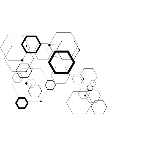 Concepto de tecnología de hormigas ciencia vectorial . — Archivo Imágenes Vectoriales