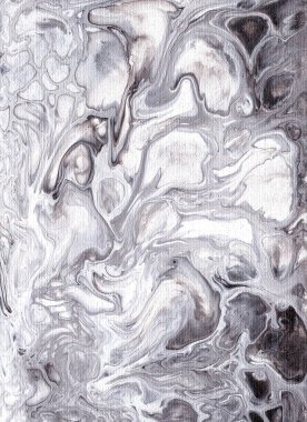 Akrilik boyalı dalgalar doku arka plan