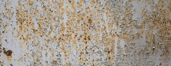 Abstrakt metall rost bakgrund. Rubrik. — Stockfoto