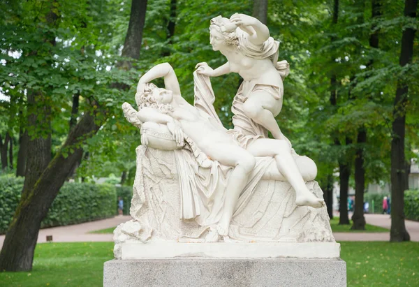 Skulptur Sommergarten Der Stadt Petersburg Russland — Stockfoto