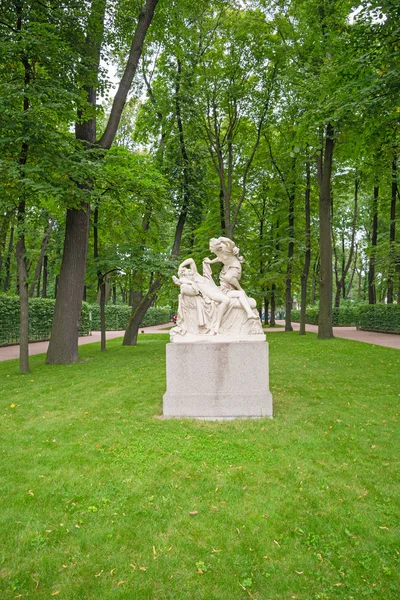 Heykel Yaz Bahçesi Şehir Petersburg Rusya Federasyonu — Stok fotoğraf