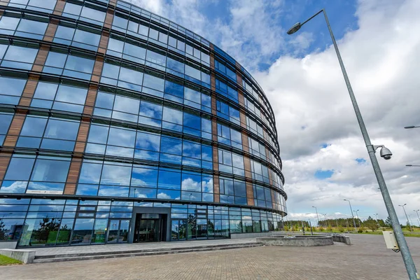 Innopolis, Rusya Federasyonu - 11 Haziran 2018: Teknopark Modern bina A. S. Popov BT-Kazan İlçesi köyde adında. Innopolis şehir Cumhuriyeti, Tataristan, Rusya Federasyonu